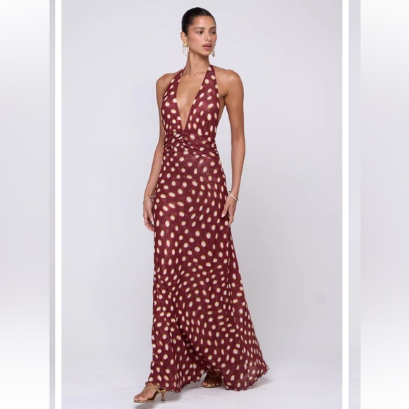 Resa Chelsea maxi dress in spice - Picture 2 of 10